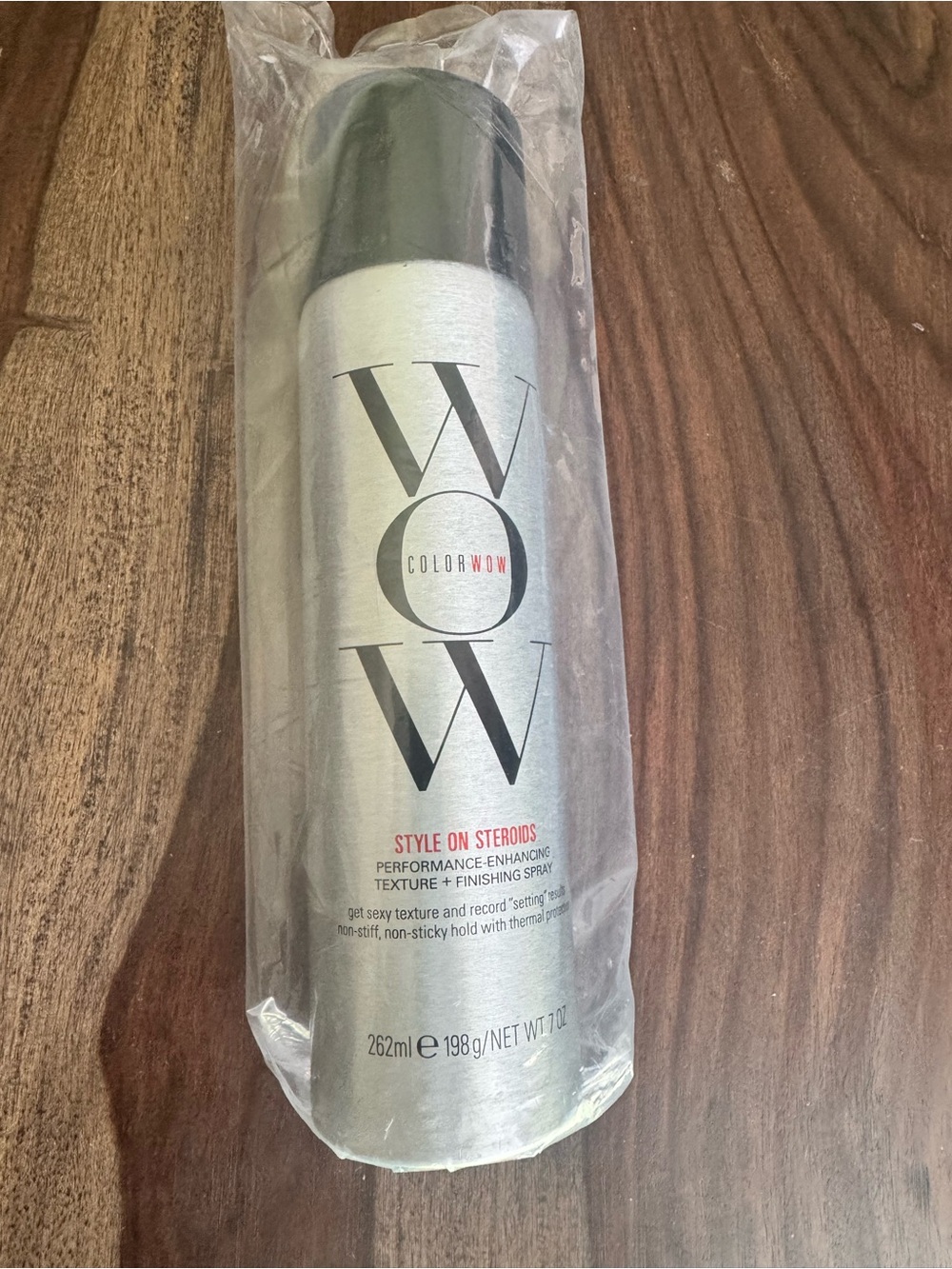 Color Wow Style On Steroids Texture & Finishing Spray — Silver/Black